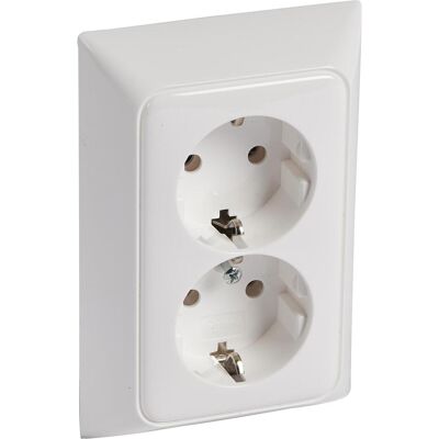 Legrand, Steckdose, CREO Schuko Voll 776173 21 Uw 2fach SE für 1 Dosen Legrand, Steckdose, CREO Schuko Voll 776173 21 Uw 2fach SE für 1 Dosen