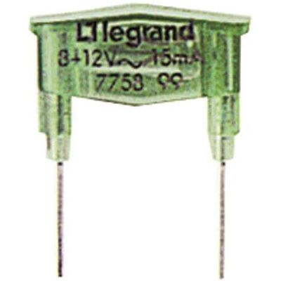 Legrand PRO21 Glimmlampe 775899 21 8-12V 15mA grün, Schalter + Taster, Grün Legrand PRO21 Glimmlampe 775899 21 8-12V 15mA grün, Schalter + Taster, Grün
