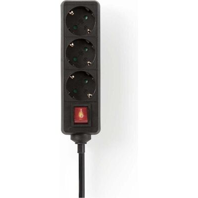 Nedis, Steckdosenleiste, Steckdosenleiste Schutzkontakt / Typ F (CEE 7/7) 3-Wege 1.50 m 3680 W 16 A Art der (3x, CEE 7/7, 1.50 m) Nedis, Steckdosenleiste, Steckdosenleiste Schutzkontakt / Typ F (CEE 7/7) 3-Wege 1.50 m 3680 W 16 A Art der (3x, CEE 7/7, 1.50 m)