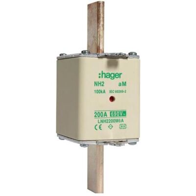 Hager, Sicherung, LNH2200M6A (200 A) Hager, Sicherung, LNH2200M6A (200 A)