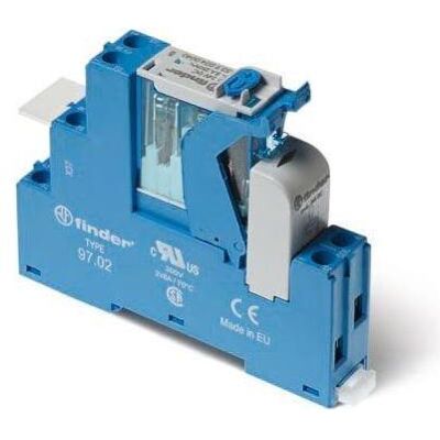Finder - 4C.02.9.024.0050 - 2P - 24V DC - Relaismodul Finder - 4C.02.9.024.0050 - 2P - 24V DC - Relaismodul