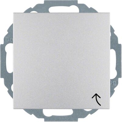 Berker, Steckdose, Schuko-Steckd.alu/matt Berker, Steckdose, Schuko-Steckd.alu/matt