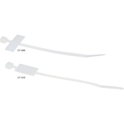 ACT, Kabelbinder, Cable ties for cable marker, length 200 mm, width 2.5 mm. Length: 200 mm Cable tie trans label 200mm (Kunststoffkabelbinder, 200 mm, 100 Stk.) ACT, Kabelbinder, Cable ties for cable marker, length 200 mm, width 2.5 mm. Length: 200 mm Cable tie trans label 200mm (Kunststoffkabelbinder, 200 mm, 100 Stk.)
