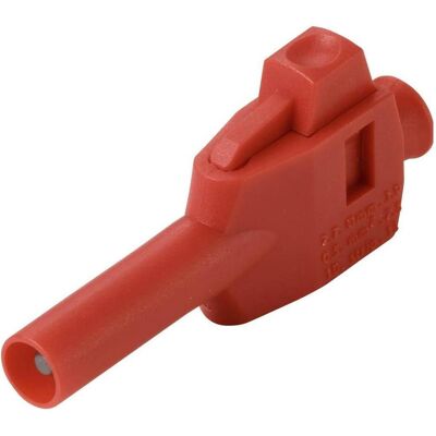 Voltcraft MP-4 Laborstecker mit Klemmanschluss Stecker, gerade Stift-Ø: 4 mm Rot, Elektronikkabel + Stecker, Rot Voltcraft MP-4 Laborstecker mit Klemmanschluss Stecker, gerade Stift-Ø: 4 mm Rot, Elektronikkabel + Stecker, Rot
