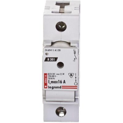Legrand, Sicherung, SICHERUNGSSCHALTER LE-606614 EINPHASIG 16 A D01 (16 A) Legrand, Sicherung, SICHERUNGSSCHALTER LE-606614 EINPHASIG 16 A D01 (16 A)