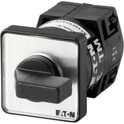 Eaton Nockenschalter TM-1-8291/E - 10A, 90°, Grau/Schwarz - Drehschalter Eaton Nockenschalter TM-1-8291/E - 10A, 90°, Grau/Schwarz - Drehschalter