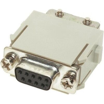 Harting Buchseneinsat, Elektronikkabel + Stecker, Grau Harting Buchseneinsat, Elektronikkabel + Stecker, Grau
