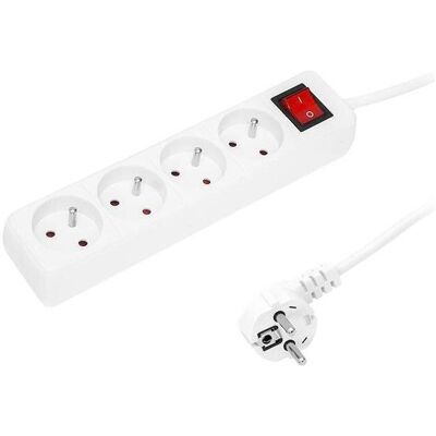 Blow, Verlängerungskabel, Netzwerkverlängerungskabel 4G 3M Weiss 98-735# (3 m, CEE 7/4) Blow, Verlängerungskabel, Netzwerkverlängerungskabel 4G 3M Weiss 98-735# (3 m, CEE 7/4)