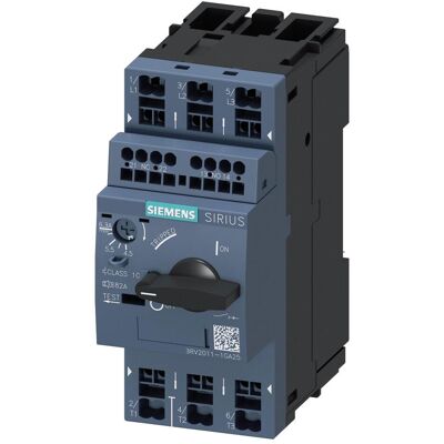 Siemens Motorleistungsschalter - 3RV2011-1GA25 - 4,5-6,3A Kompakt Siemens Motorleistungsschalter - 3RV2011-1GA25 - 4,5-6,3A Kompakt