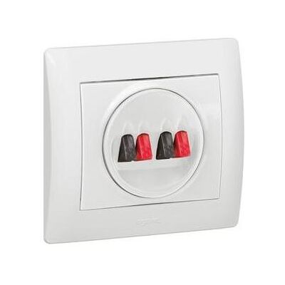 Legrand Abdeckung Hi-Fi Lautsprecher 2-fach Galea ultraweiss 771025, Lautsprecher Bauteile, Weiss Legrand Abdeckung Hi-Fi Lautsprecher 2-fach Galea ultraweiss 771025, Lautsprecher Bauteile, Weiss