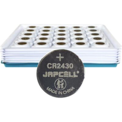 Japcell Lithium (100 Stk., CR2430, 280 mAh), Batterien + Akkus Japcell Lithium (100 Stk., CR2430, 280 mAh), Batterien + Akkus