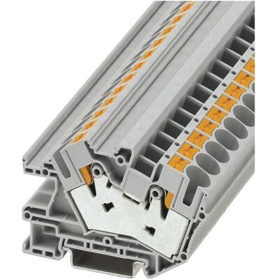 Phoenix Contact Installationsklemme, Elektronikkabel + Stecker, Grau Phoenix Contact Installationsklemme, Elektronikkabel + Stecker, Grau