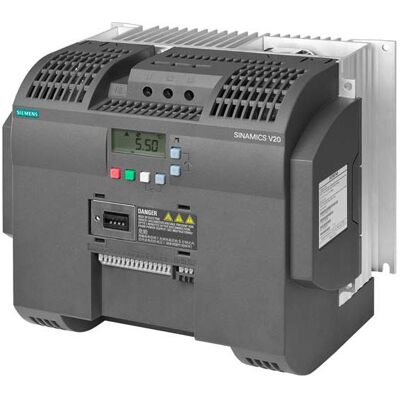 Siemens 6SL3210-5BE31-5CV0 - Frequenzumrichter, 15 kW, 400 V, Serie SINAMICS V20 Siemens 6SL3210-5BE31-5CV0 - Frequenzumrichter, 15 kW, 400 V, Serie SINAMICS V20