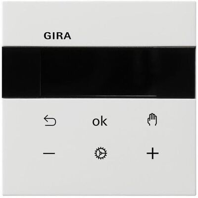 Gira 5394112 S3000 RTR BT, Thermostat, Weiss Gira 5394112 S3000 RTR BT, Thermostat, Weiss