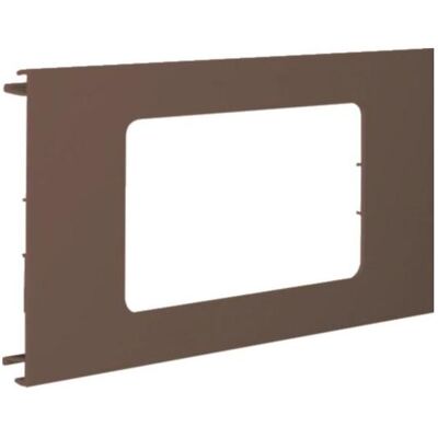 Hager, Leitungsführung Zubehör, Blende 2-fach R7 PVC BR OT 120 braun L91728014 Hager, Leitungsführung Zubehör, Blende 2-fach R7 PVC BR OT 120 braun L91728014