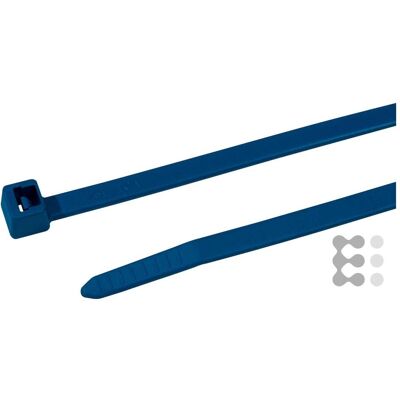 HellermannTyton, Kabelbinder, Detectable cable tie MCT-Series MCT18R (Kunststoffkabelbinder, 100 mm, 100 Stk.) HellermannTyton, Kabelbinder, Detectable cable tie MCT-Series MCT18R (Kunststoffkabelbinder, 100 mm, 100 Stk.)