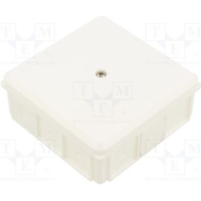 Simet, Abzweigdose, Puszka naścienna 90x37x90mm IP55 z dławnicami z wkrętem biała NSW90x90 35418706 Simet, Abzweigdose, Puszka naścienna 90x37x90mm IP55 z dławnicami z wkrętem biała NSW90x90 35418706