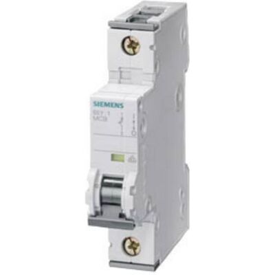 Siemens Leitungsschutzschalter - 6A, Typ C, DIN Montage Siemens Leitungsschutzschalter - 6A, Typ C, DIN Montage