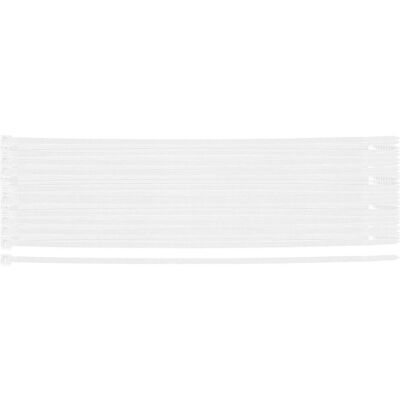 Neo, Kabelbinder, EXTREME Kabelbinder 4,8 × 300 mm, weiss, 100 Stück. (300 mm, 100 Stk.) Neo, Kabelbinder, EXTREME Kabelbinder 4,8 × 300 mm, weiss, 100 Stück. (300 mm, 100 Stk.)