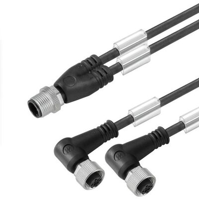 Weidmüller SAIL-ZW-M12BW-3-5.0V, Elektronikkabel + Stecker Weidmüller SAIL-ZW-M12BW-3-5.0V, Elektronikkabel + Stecker