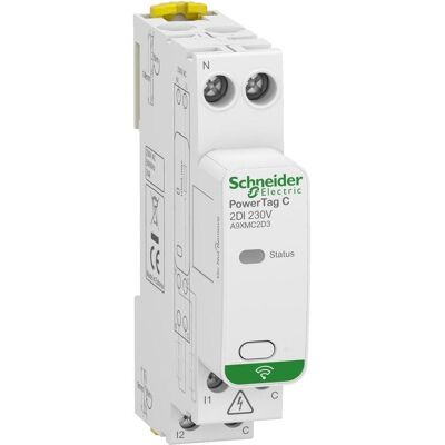 Schneider Electric A9XMC2D3 Drahtloses PowerTag Modul - 2 Kontakte Schneider Electric A9XMC2D3 Drahtloses PowerTag Modul - 2 Kontakte