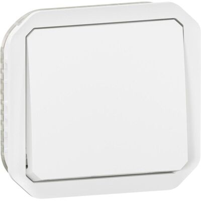 Legrand 069611L, Schalter + Taster, Weiss Legrand 069611L, Schalter + Taster, Weiss