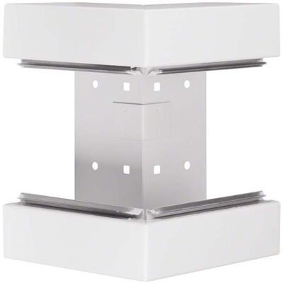 Hager, Leitungsführung, TEH BRS852103B9010 Ausseneck BRS85210B Stahl reinweià (8.30 cm) Hager, Leitungsführung, TEH BRS852103B9010 Ausseneck BRS85210B Stahl reinweià (8.30 cm)