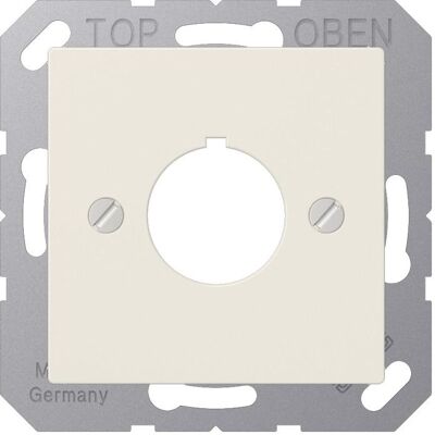 JUNG, Zubehör Schalterprogramm, Einsatz Bohrung 1f AS cws glz Schraubbef A564 JUNG, Zubehör Schalterprogramm, Einsatz Bohrung 1f AS cws glz Schraubbef A564