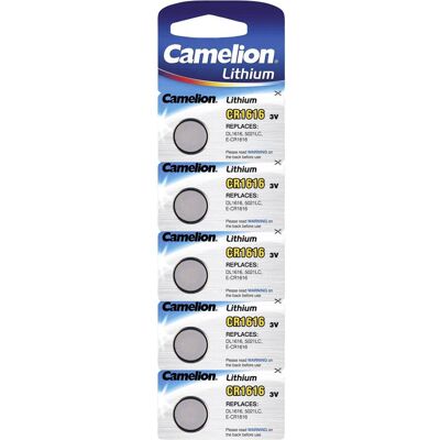 Camelion CR1616 (5 Stk., CR1616, 50 mAh), Batterien + Akkus Camelion CR1616 (5 Stk., CR1616, 50 mAh), Batterien + Akkus