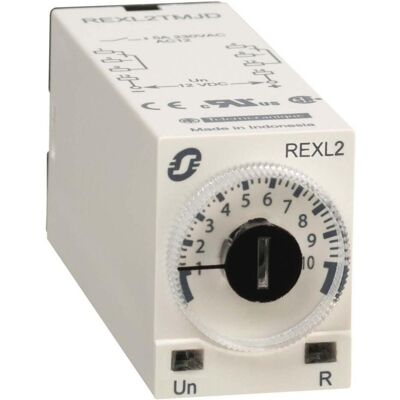 Schneider Electric REXL2TMBD - Multifunktion Timerrelais - 24V DC, 2 Kontakte Schneider Electric REXL2TMBD - Multifunktion Timerrelais - 24V DC, 2 Kontakte