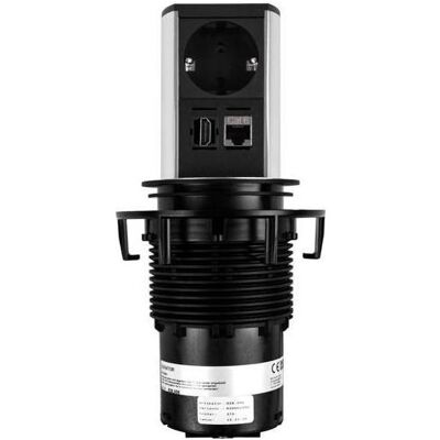 Bachmann, Steckdosenleiste, ELEVATOR 1x power socket (1x, CEE 7/3, HDMI, RJ45, 0.50 m) Bachmann, Steckdosenleiste, ELEVATOR 1x power socket (1x, CEE 7/3, HDMI, RJ45, 0.50 m)