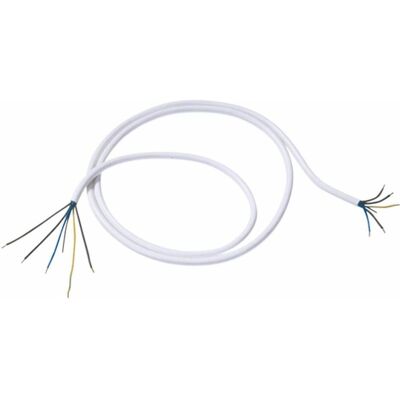 Bachmann Gummischlauchleitung HVVF (1.50 m), Stromkabel, Weiss Bachmann Gummischlauchleitung HVVF (1.50 m), Stromkabel, Weiss