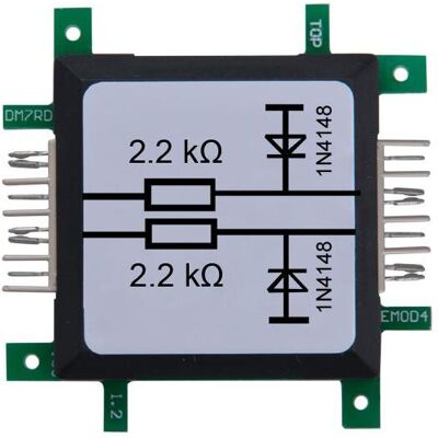 Allnet BrickRknowledge 2,2K Doppelwiderstand mit Schutzdiode, Elektronikmodul Allnet BrickRknowledge 2,2K Doppelwiderstand mit Schutzdiode, Elektronikmodul