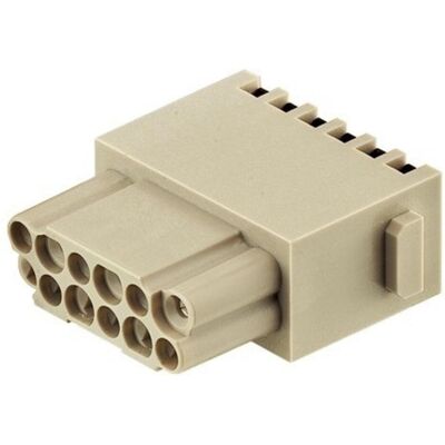 Harting Elektronik Stecker 12-polig - Grau Harting Elektronik Stecker 12-polig - Grau