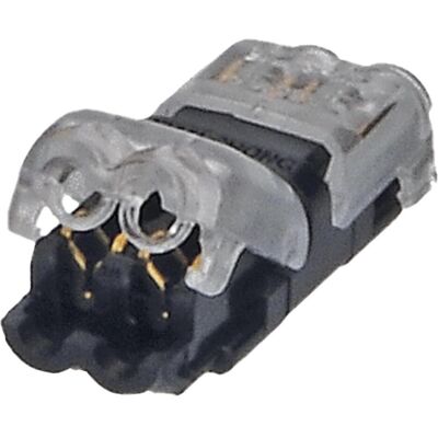 Siro Kabelverbinder SL-CAB2-IC-V5 2-polig gerade, Elektronikkabel + Stecker, Transparent, Schwarz Siro Kabelverbinder SL-CAB2-IC-V5 2-polig gerade, Elektronikkabel + Stecker, Transparent, Schwarz