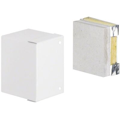 TEHALIT - R30239016 - 50x60mm - RAL 9016 - Endstück TEHALIT - R30239016 - 50x60mm - RAL 9016 - Endstück