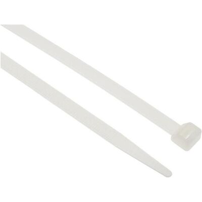 RS PRO, Kabelbinder, Kabelbinder Nylon 380x7,6mm weiß (Kunststoffkabelbinder, 380 mm, 100 Stk.) RS PRO, Kabelbinder, Kabelbinder Nylon 380x7,6mm weiß (Kunststoffkabelbinder, 380 mm, 100 Stk.)