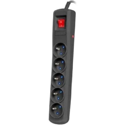 Armac, Steckdosenleiste, R5/CZ/50 Surge Protection R5 (5x, CEE 7/4, 5 m) Armac, Steckdosenleiste, R5/CZ/50 Surge Protection R5 (5x, CEE 7/4, 5 m)