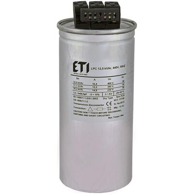 Eti Polam Kondensator CP LPC 15 kVAr 440V 50Hz (004656762), Kondensator Eti Polam Kondensator CP LPC 15 kVAr 440V 50Hz (004656762), Kondensator