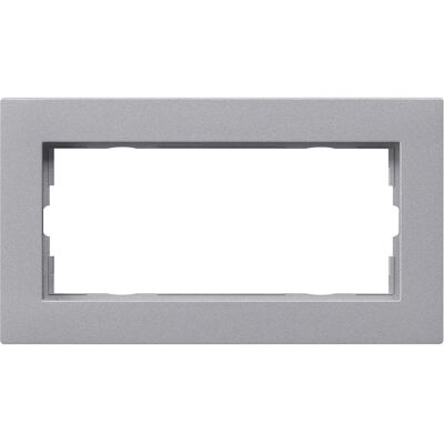GIRA 1002255 - Abdeckrahmen - Aluminium - Für Unterputzmontage GIRA 1002255 - Abdeckrahmen - Aluminium - Für Unterputzmontage