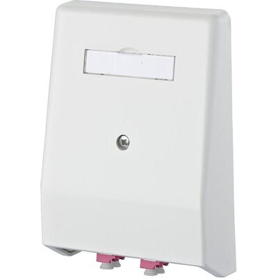 Metz Steckdose, Connect OpDAT 4 UP 2xLC-D OM4 (Keramik) reinweiss 1501107502-E Metz Steckdose, Connect OpDAT 4 UP 2xLC-D OM4 (Keramik) reinweiss 1501107502-E