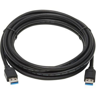 Eaton TRIPPLITE USB 3.0 SuperSpeed A to A Cable for Tripp Lite USB 3.0 All-in-One Keystone/Panel Mou (3 m, USB 3.2 Gen 1), USB Kabel Eaton TRIPPLITE USB 3.0 SuperSpeed A to A Cable for Tripp Lite USB 3.0 All-in-One Keystone/Panel Mou (3 m, USB 3.2 Gen 1), USB Kabel
