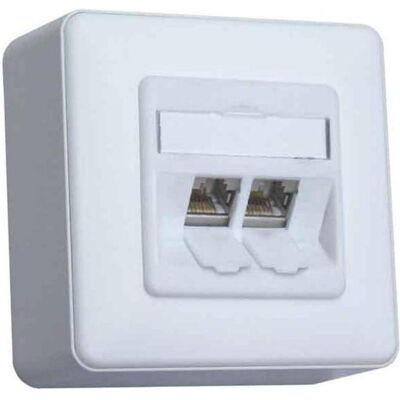 Metz Connect, Steckdose, 130B11D20002-E Steckdose RJ-45 Weiss Metz Connect, Steckdose, 130B11D20002-E Steckdose RJ-45 Weiss