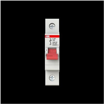 Thomas & Betts E201/32G Trennschalter 1P,32A,Schaltgriff grau 2CDE281001R1032, Schalter + Taster, Grau Thomas & Betts E201/32G Trennschalter 1P,32A,Schaltgriff grau 2CDE281001R1032, Schalter + Taster, Grau