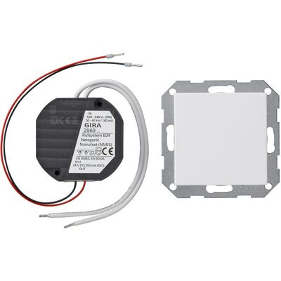 Gira, Zubehör Schalterprogramm, Netzgleichrichter UP 250 mA System 55 296903 Gira, Zubehör Schalterprogramm, Netzgleichrichter UP 250 mA System 55 296903