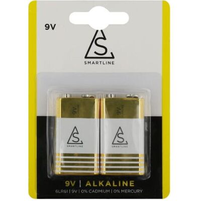 NoName 9V Smartline Alkaline (9V Block), Batterien + Akkus NoName 9V Smartline Alkaline (9V Block), Batterien + Akkus