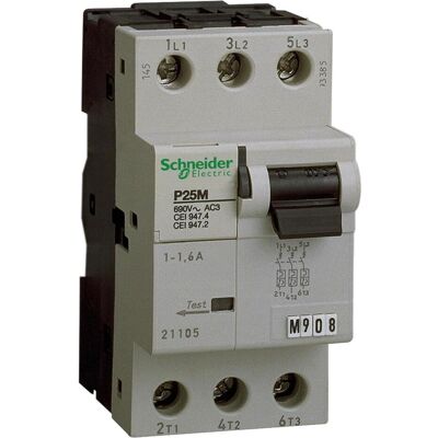 Schneider Electric 21112 - Motorschutzschalter - 23A, IP20 Schneider Electric 21112 - Motorschutzschalter - 23A, IP20