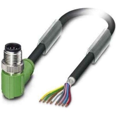 Phoenix Contact Contact 1522833 Sensor-/Aktuatorkabel 5 m, Elektronikkabel + Stecker, Schwarz Phoenix Contact Contact 1522833 Sensor-/Aktuatorkabel 5 m, Elektronikkabel + Stecker, Schwarz