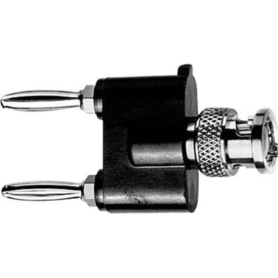 Telegärtner Messadapter ( BNC-Stecker, Elektronikkabel + Stecker, Schwarz, Silber Telegärtner Messadapter ( BNC-Stecker, Elektronikkabel + Stecker, Schwarz, Silber