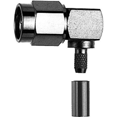 Telegärtner SMA-Kabelwinkelstecker Crimp G30 C0406, G30 (1.5/3.8), LMR-240, Gold (Standard), Elektronikkabel + Stecker, Gold Telegärtner SMA-Kabelwinkelstecker Crimp G30 C0406, G30 (1.5/3.8), LMR-240, Gold (Standard), Elektronikkabel + Stecker, Gold